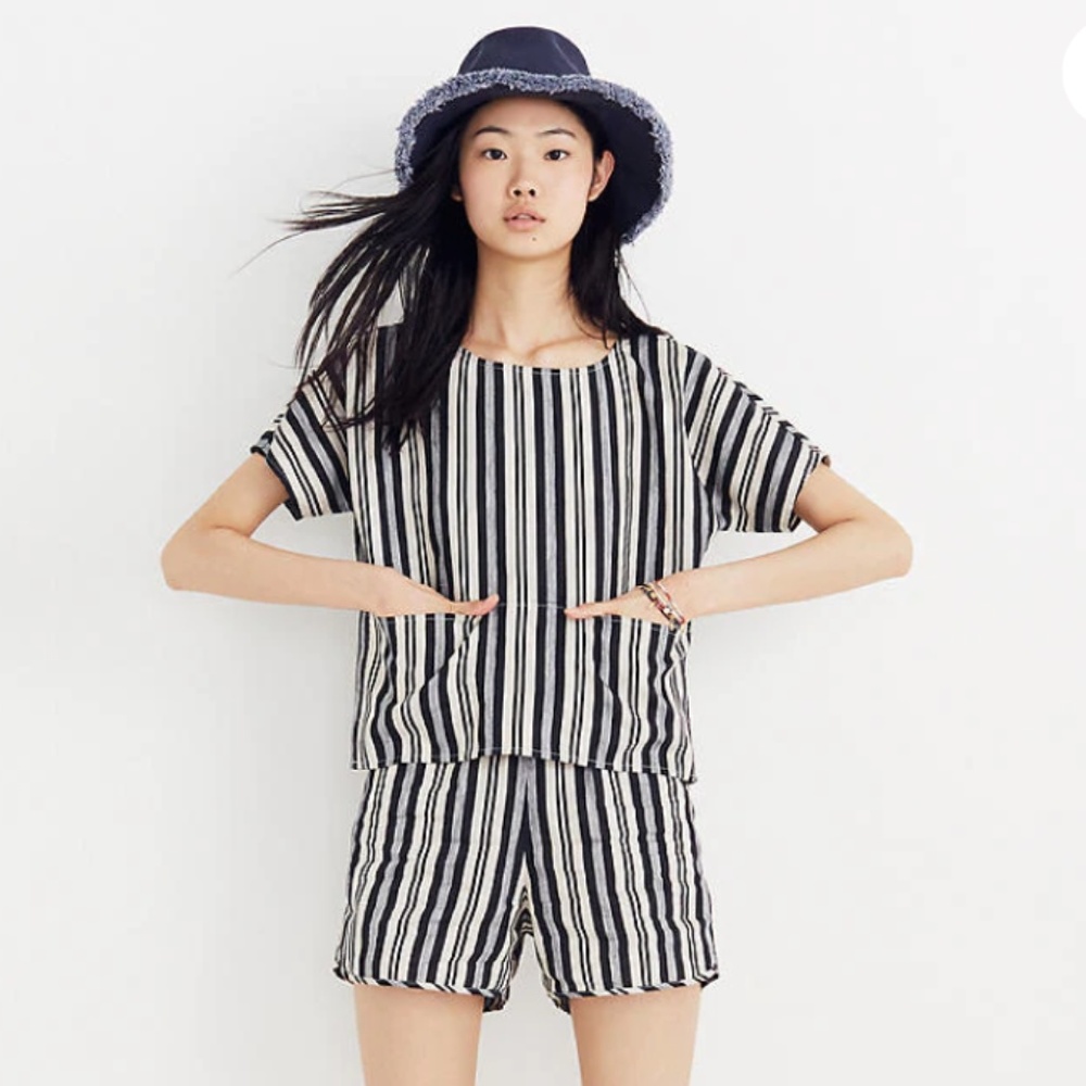 Madewell | Boxy Top, Evelyn Stripe